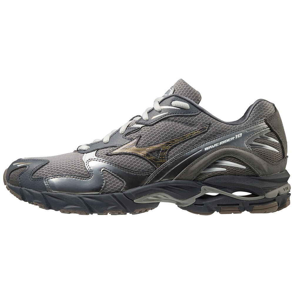 Mizuno Women's Wave Rider 10 Sneakers Grey (D1GA203007-RXM)